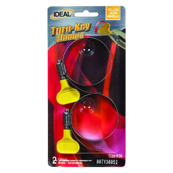 Ideal Tridon 1-3/4 in. 2-3/4 in. 36 Hose Clamp Stainless Steel Turn Key 807Y36052 - main